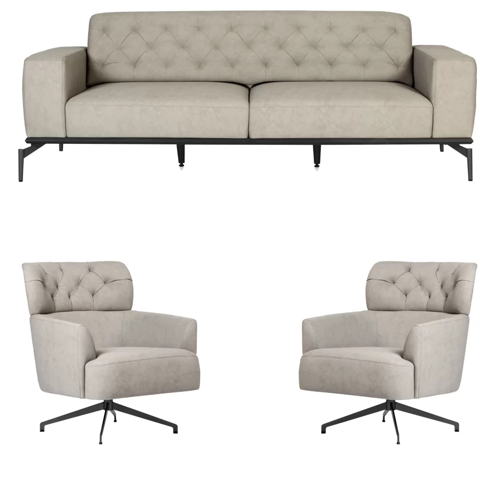 Manhattan Office Sofa Set Modern Chester Style Office Furniture 2