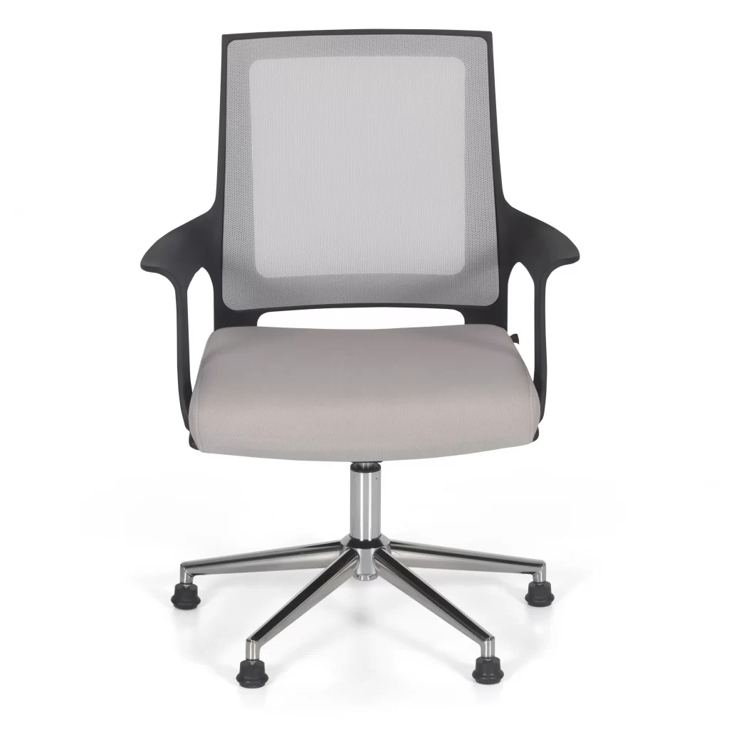 Mica Ch Office Guest Chair Chromage Legs