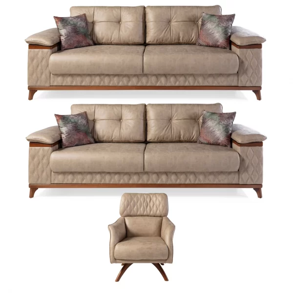 Montreal Sofa Set Special Design Functional Couch Set 1