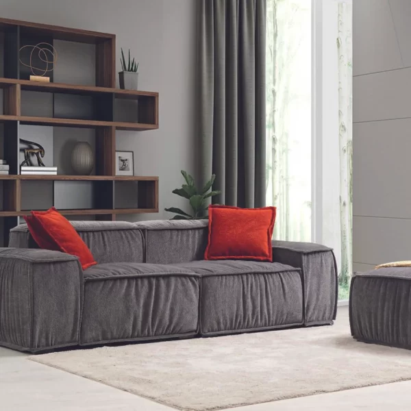Nessa 2 modules sofa with ottoman