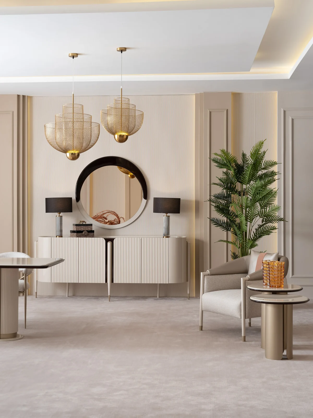 Novara Dining Set (6 Chair, 1 Table) - Image 4