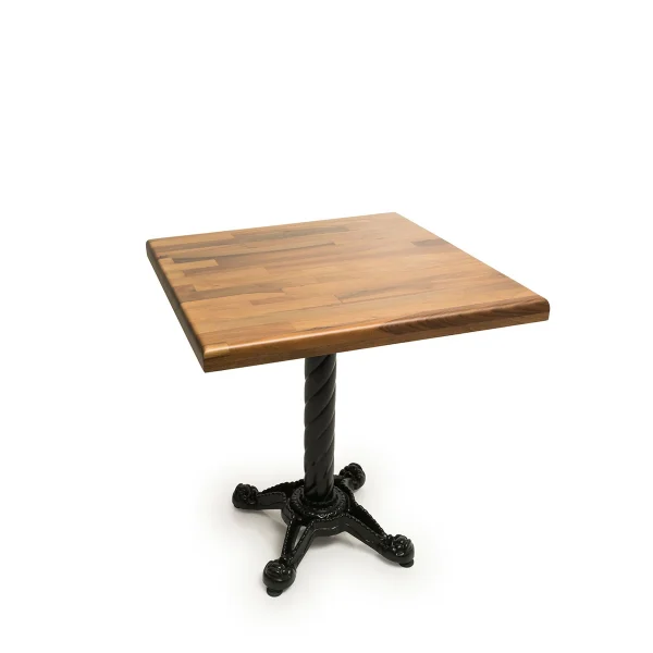 Stylish, modern, and elegant table for hotels, cafes, and restaurants.