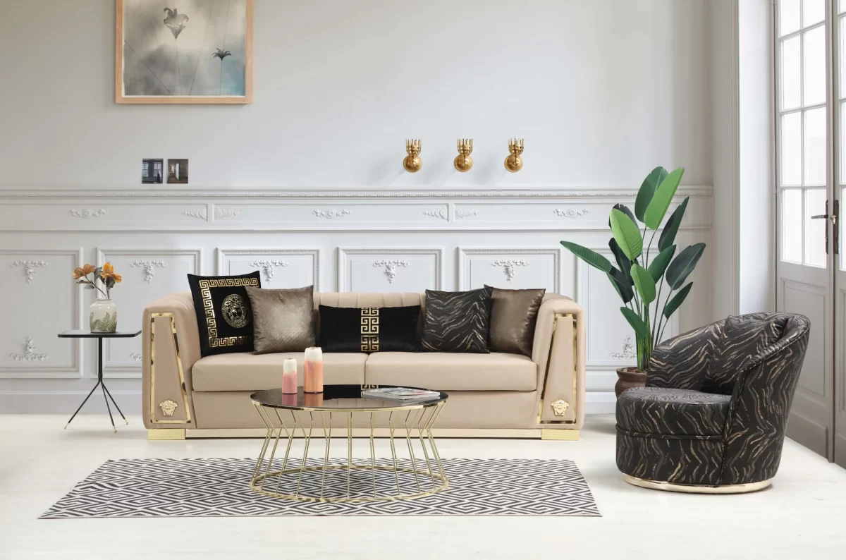 Reina Sofa Set 3 3 1 Luxury 6