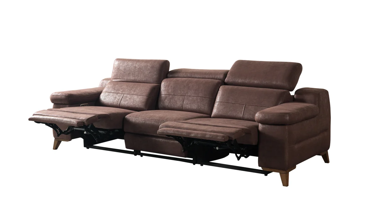 Relaxo Three Seater Recliner Sofa - Image 3