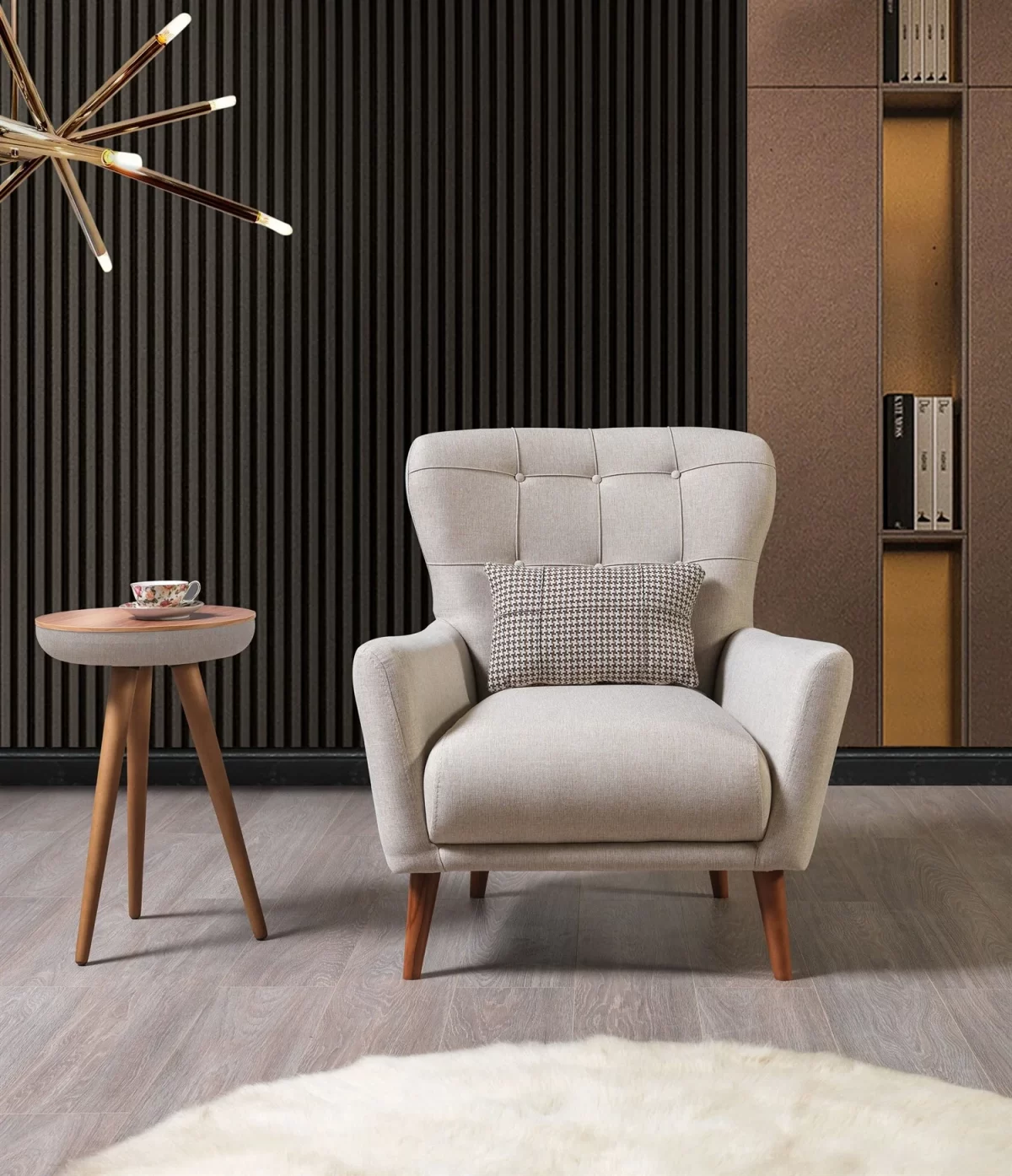 Retro Corner Set With Armchair 13