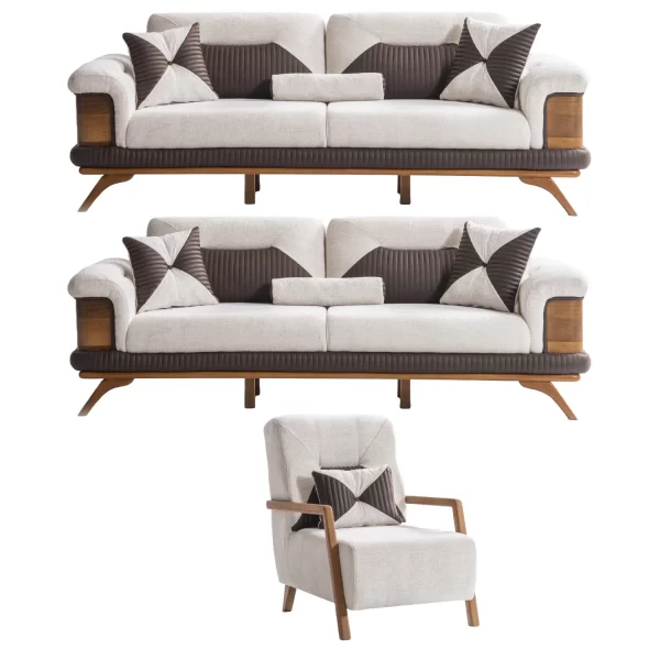 Salda Sofa Set 3 3 1 Modern Design 1