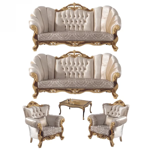 Silva Luxury Classic Sofa Set Avantgarde