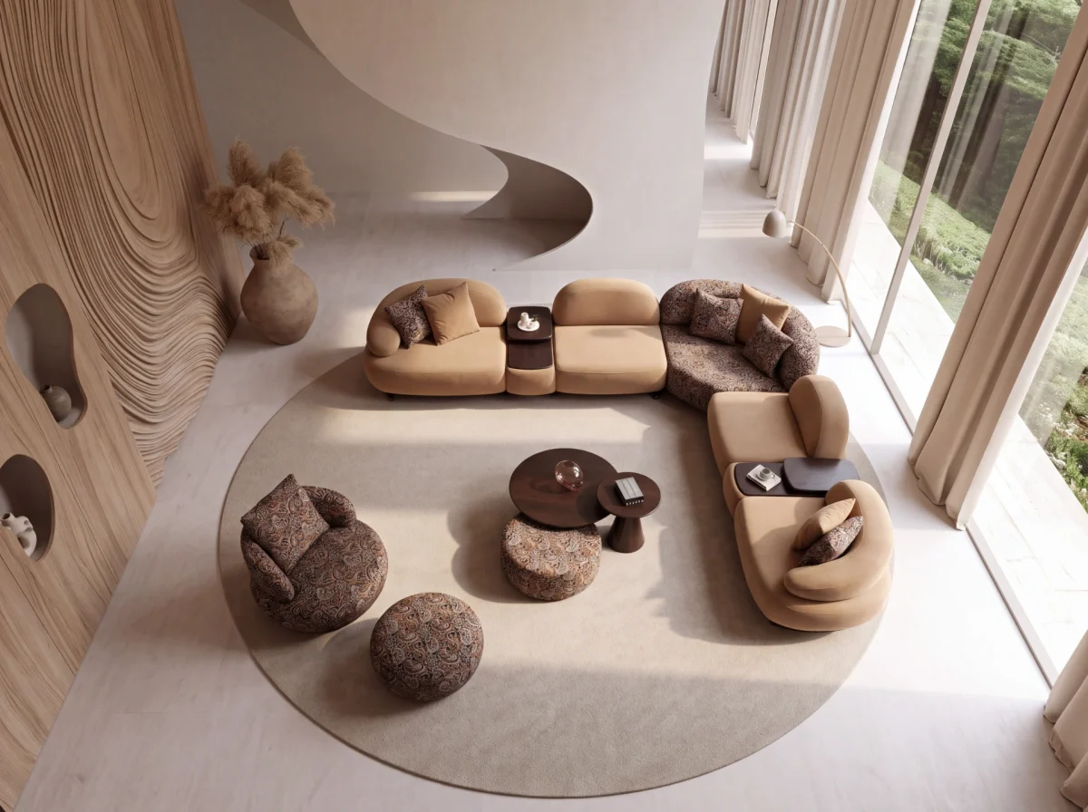 Tolia Corner Sofa - 5 Modules - Image 5
