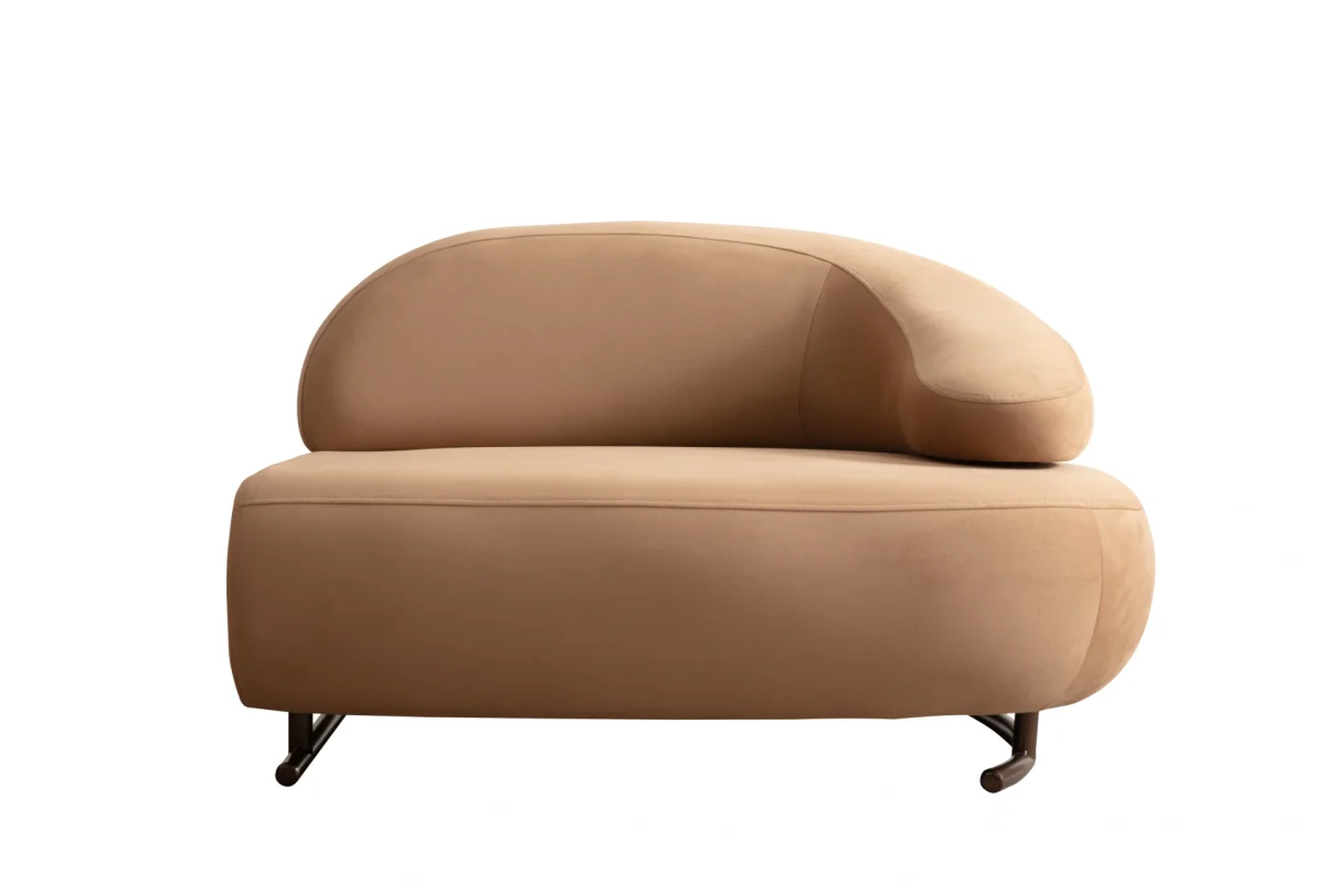 Tolia Chaise Corner Sofa – 3 Module (Wooden Middle Module) - Image 3