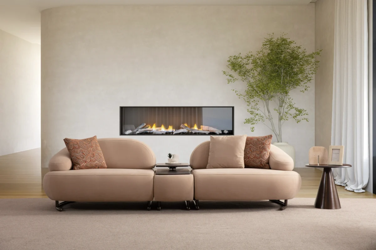 Tolia Sofa (With Mid. Wooden Module) - Image 4