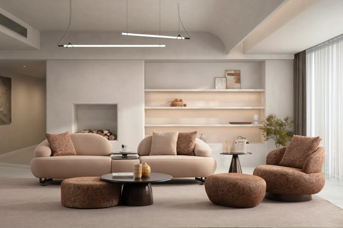 Tolia Sofa (With Mid. Wooden Module) - Image 10
