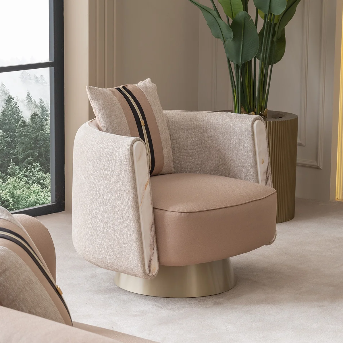 Valenza Armchair - Premium Armchairs Turkey - SofaTurkey Valenza Armchair - Image 1