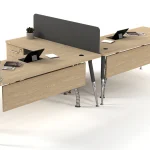 Poste de travail à armoire double Valor