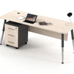 Valor enkelvoudig werkstation met planken