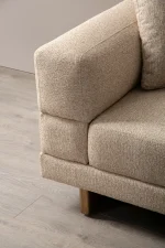 The Vento Sofa is the centerpiece of the Vento collection, designed to add a natural and elegant touch to contemporary interiors. Its spacious, deep seating and soft armrests offer an unparalleled relaxation experience.