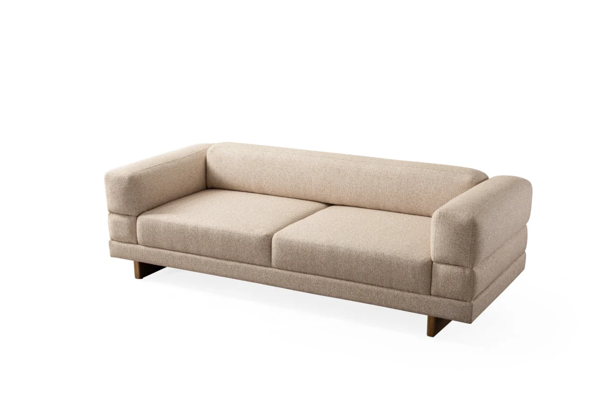 The Vento Sofa is the centerpiece of the Vento collection, designed to add a natural and elegant touch to contemporary interiors. Its spacious, deep seating and soft armrests offer an unparalleled relaxation experience.