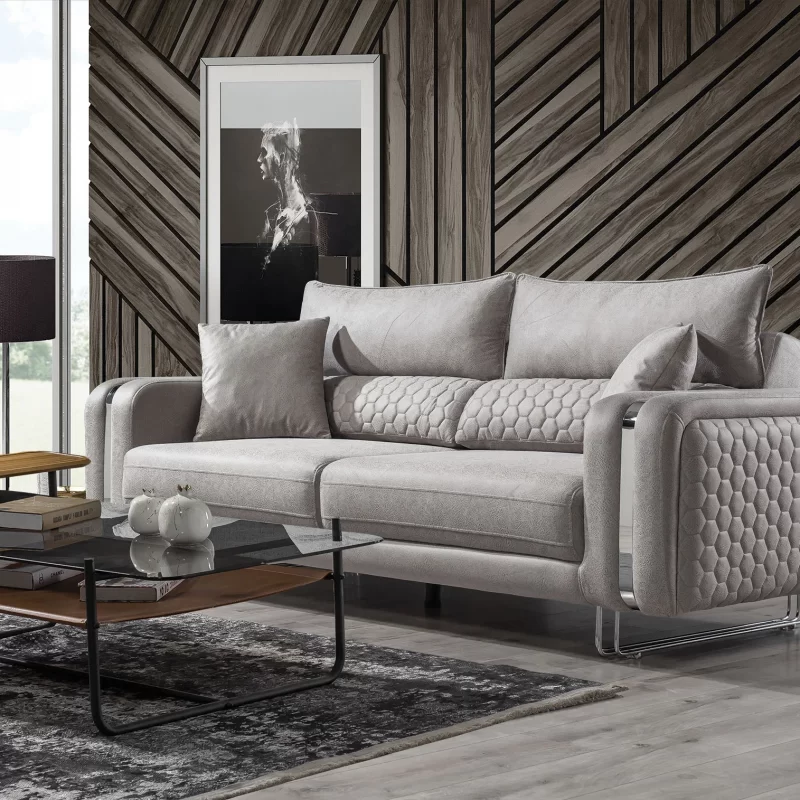 Three Seater Sofas On Sale 3 Virginia Sofa Set Modern Contemporary Style 16
