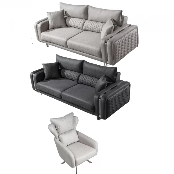 Virginia Sofa Set Modern Contemporary Style 22