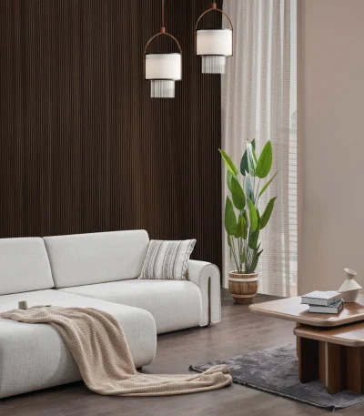 The Vogue Corner Sofa Set defines modern luxury with its soft fabric and sophisticated modular design. It's the perfect blend of comfort and high-end aesthetics for your home.