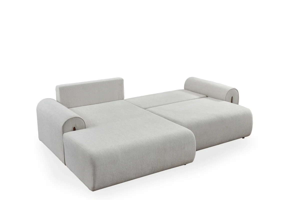 The Vogue Corner Sofa Set combines high-fashion aesthetics with ultimate seating comfort. With its trendy fabric and modular versatility, it creates the perfect focal point for modern European homes.