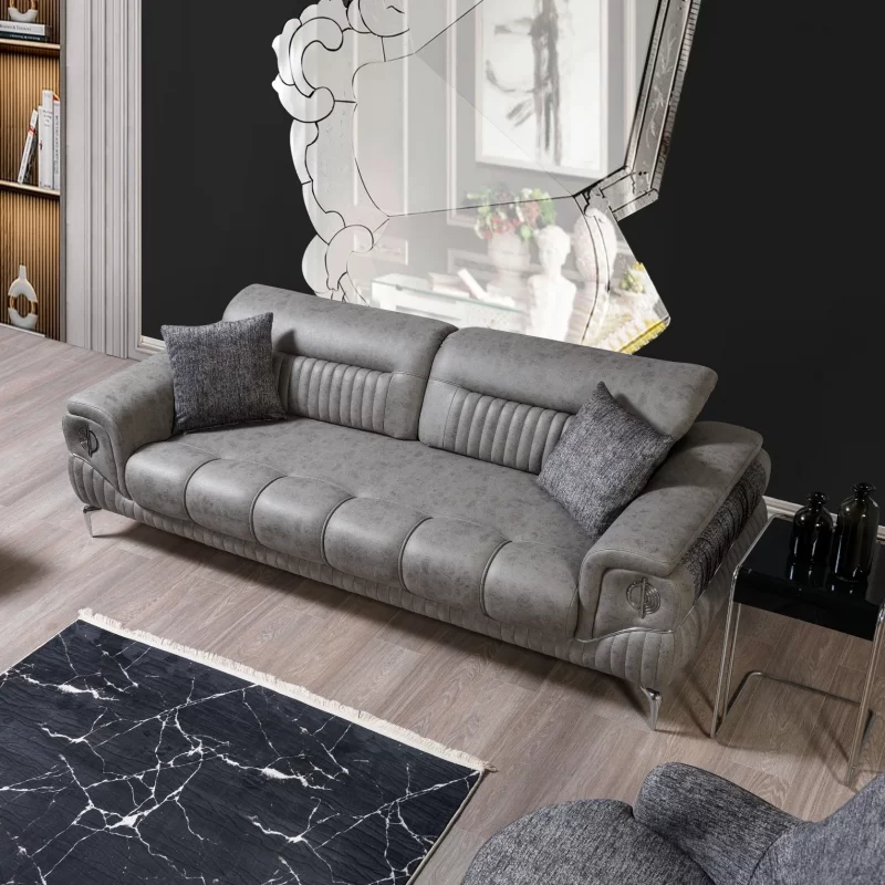 Three Seater Sofas On Sale 10 Yasmin Sofa Set 3 3 1 SofaTurkey 7