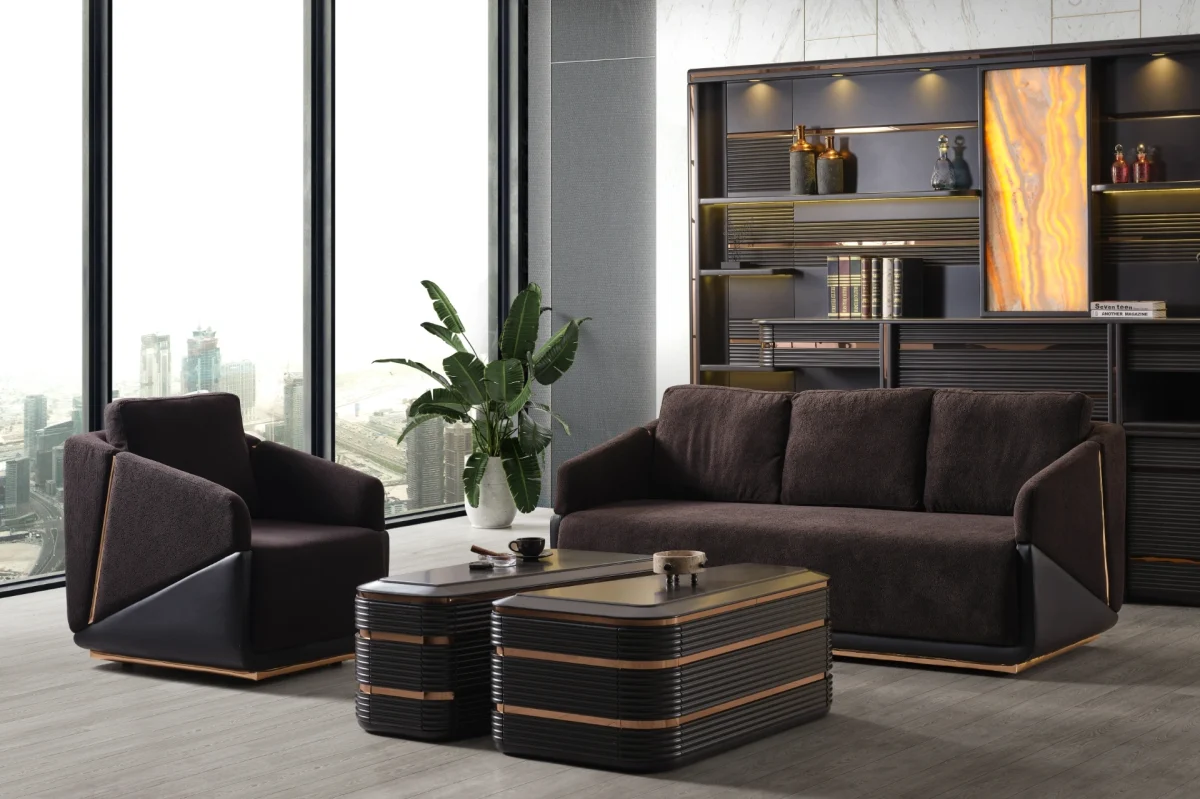 Dominate your workspace with the Zenith Office Set. Featuring a magnificent executive desk and premium upholstery, it represents the pinnacle of professional luxury.