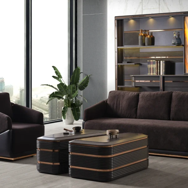 Dominate your workspace with the Zenith Office Set. Featuring a magnificent executive desk and premium upholstery, it represents the pinnacle of professional luxury.