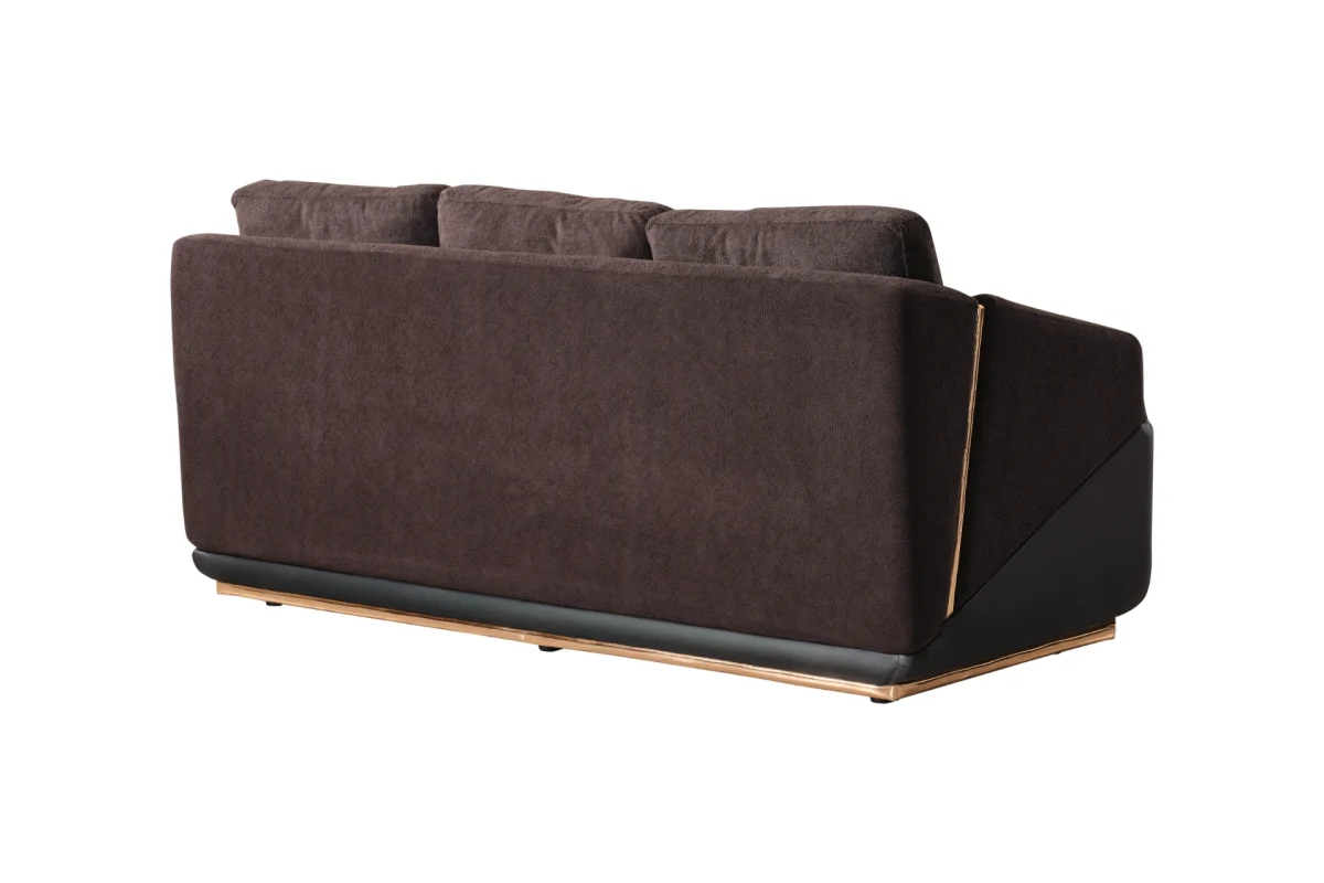 Zenith Office Sofa. Combining comfort with architectural details, this sofa represents the pinnacle of power.