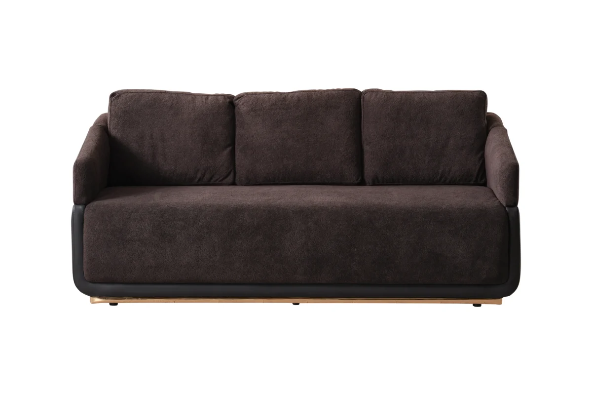 Zenith Office Sofa. Combining comfort with architectural details, this sofa represents the pinnacle of power.