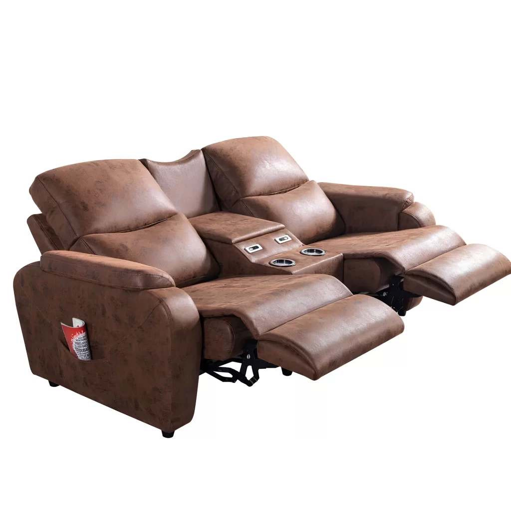 alis double reclining sofa