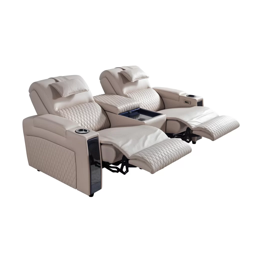 anika double reclining sofa