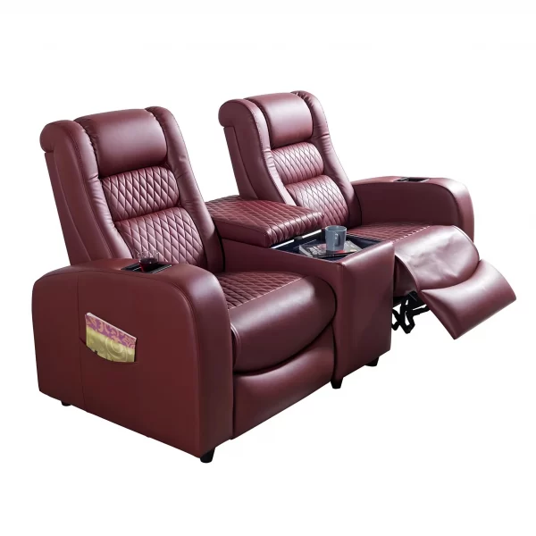 siesta double reclining sofa