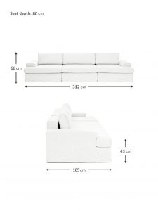 Siesta Pro Modular Sofa - 3 Modules - SofaTurkey - Sofa Set
