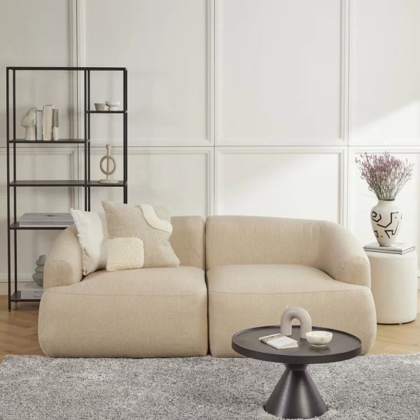 togg modular sofa 2 modules beige linen